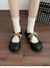 Olive Shoes Mary Jane Flats