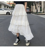 Dark Cottagecore Midi Skirt