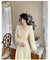 Elegant Lace Midi Knit Dress