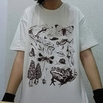 Goblincore Nature Sketch T-Shirt