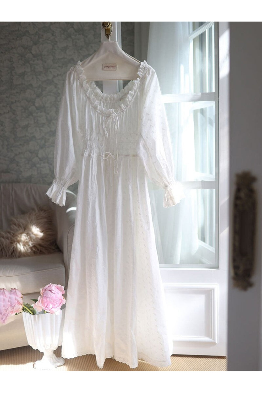 French Ruffles Princess Night Dress cottagecoreclothes