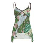FairyPatchwork Halter Cami Top