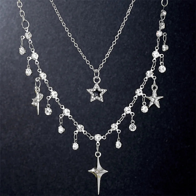 Ethereal Layered Necklace Set