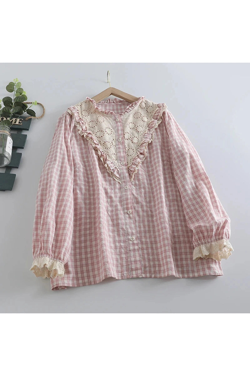 Picnic Lace Ruffle Blouse Collection