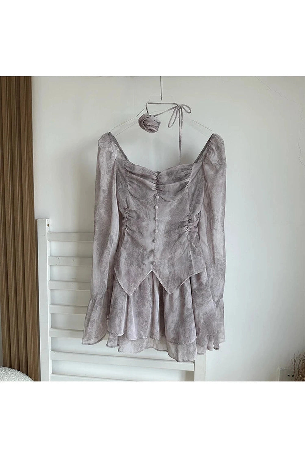 A-Line Mini Evening Dress cottagecoreclothes