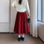 French Corduroy Ruffle Skirt