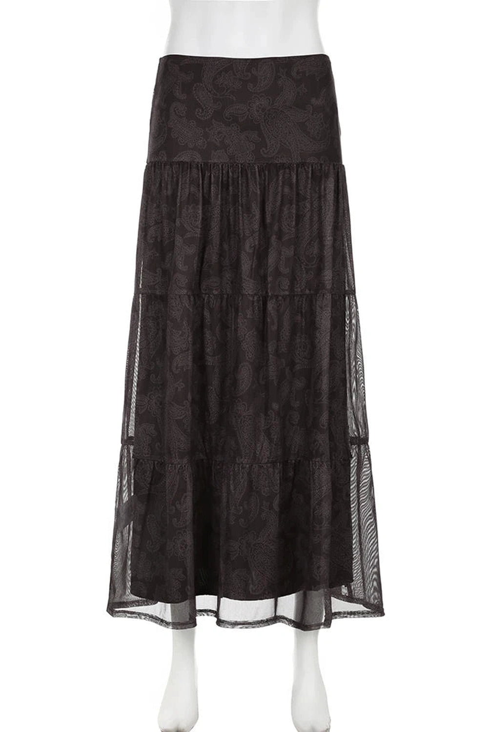 Dark Cottagecore Layered Skirt cottagecoreclothes