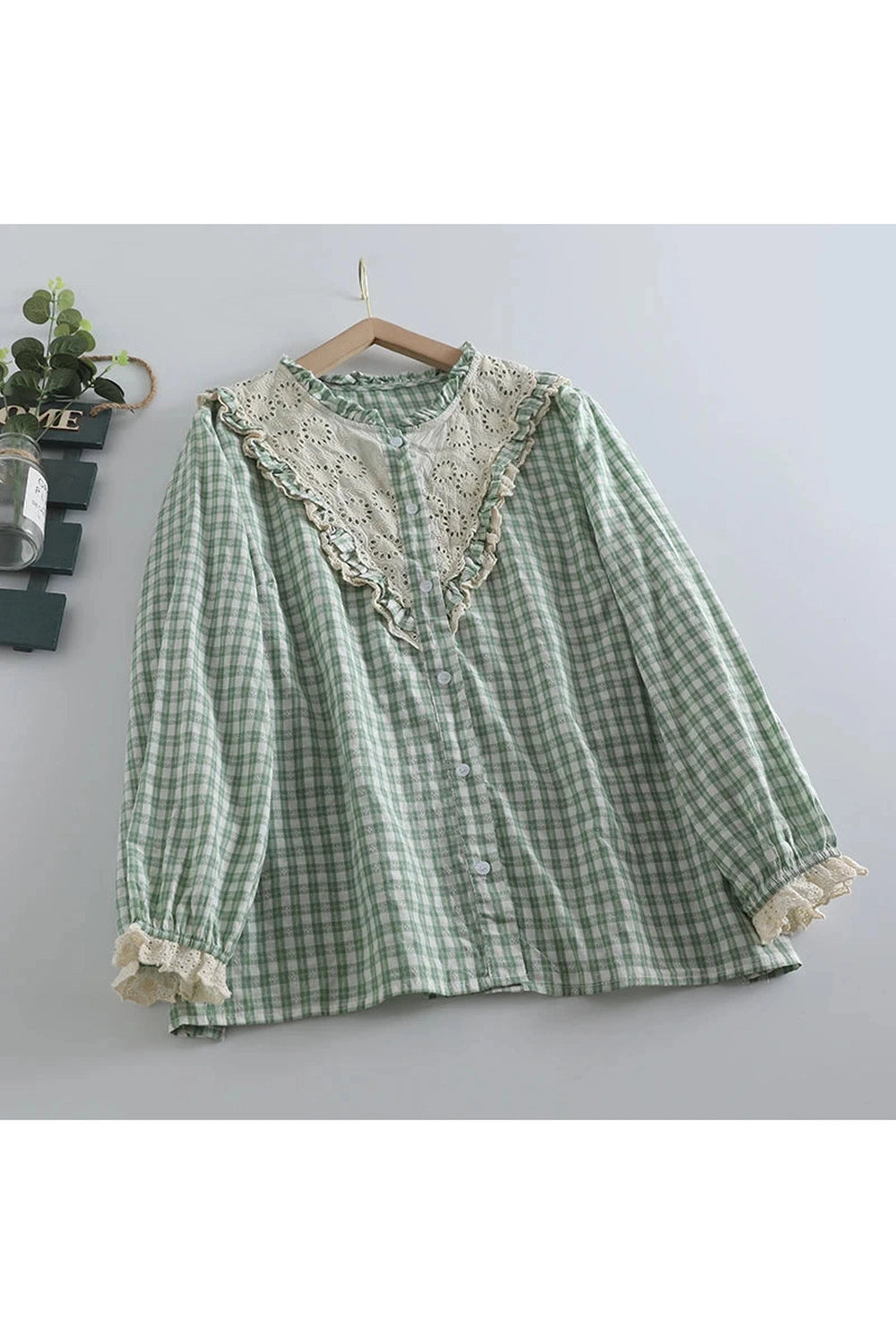 Picnic Lace Ruffle Blouse Collection