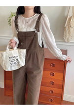 Vintage Inspired Pinafore Jumpsuit