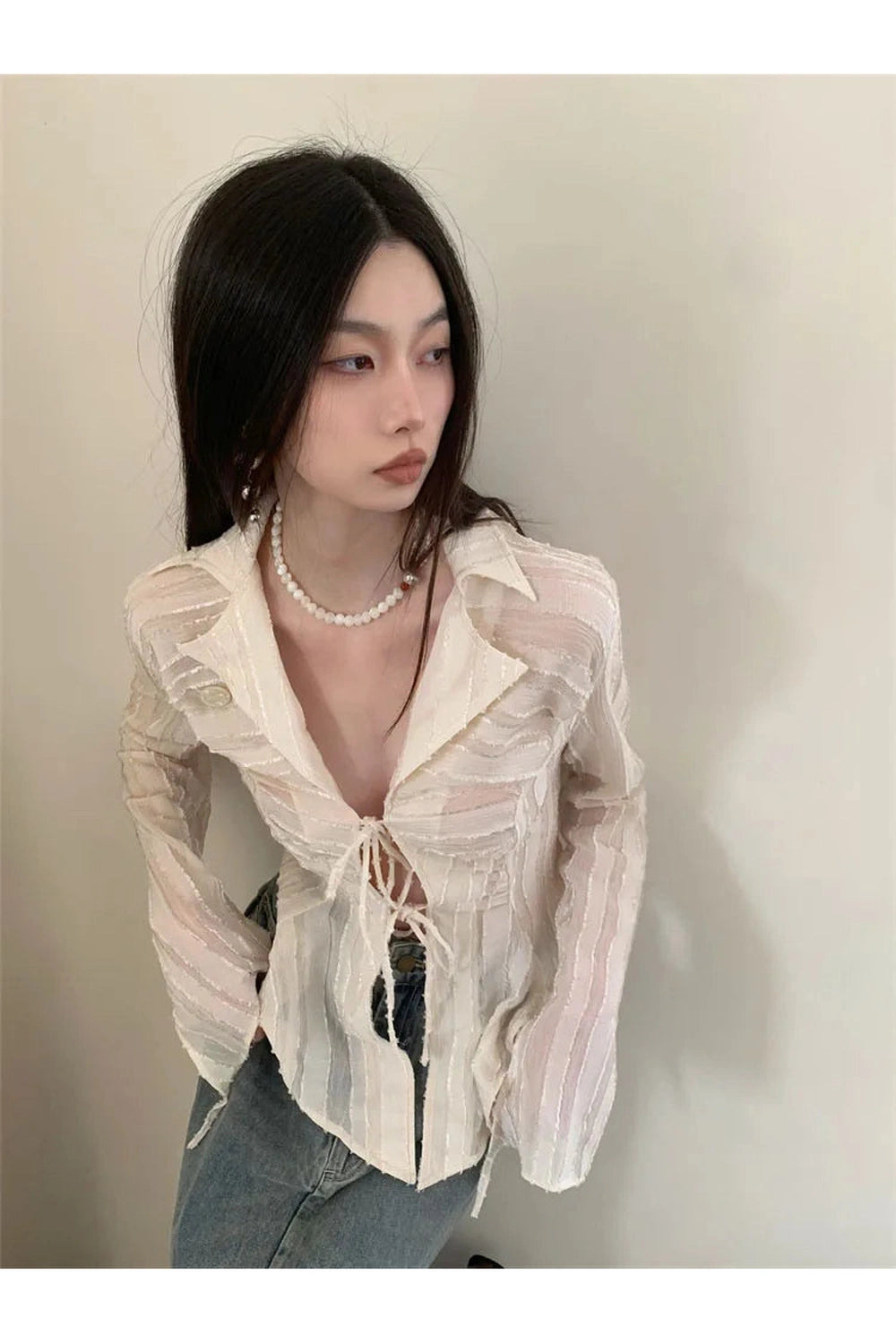 Fairycore Lace Blouse