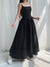 Dark Vintage Lace Corset Long Dress