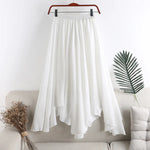 Bohemian Linen Long Skirt