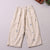 Embroidered Corduroy Vintage Pants for Women