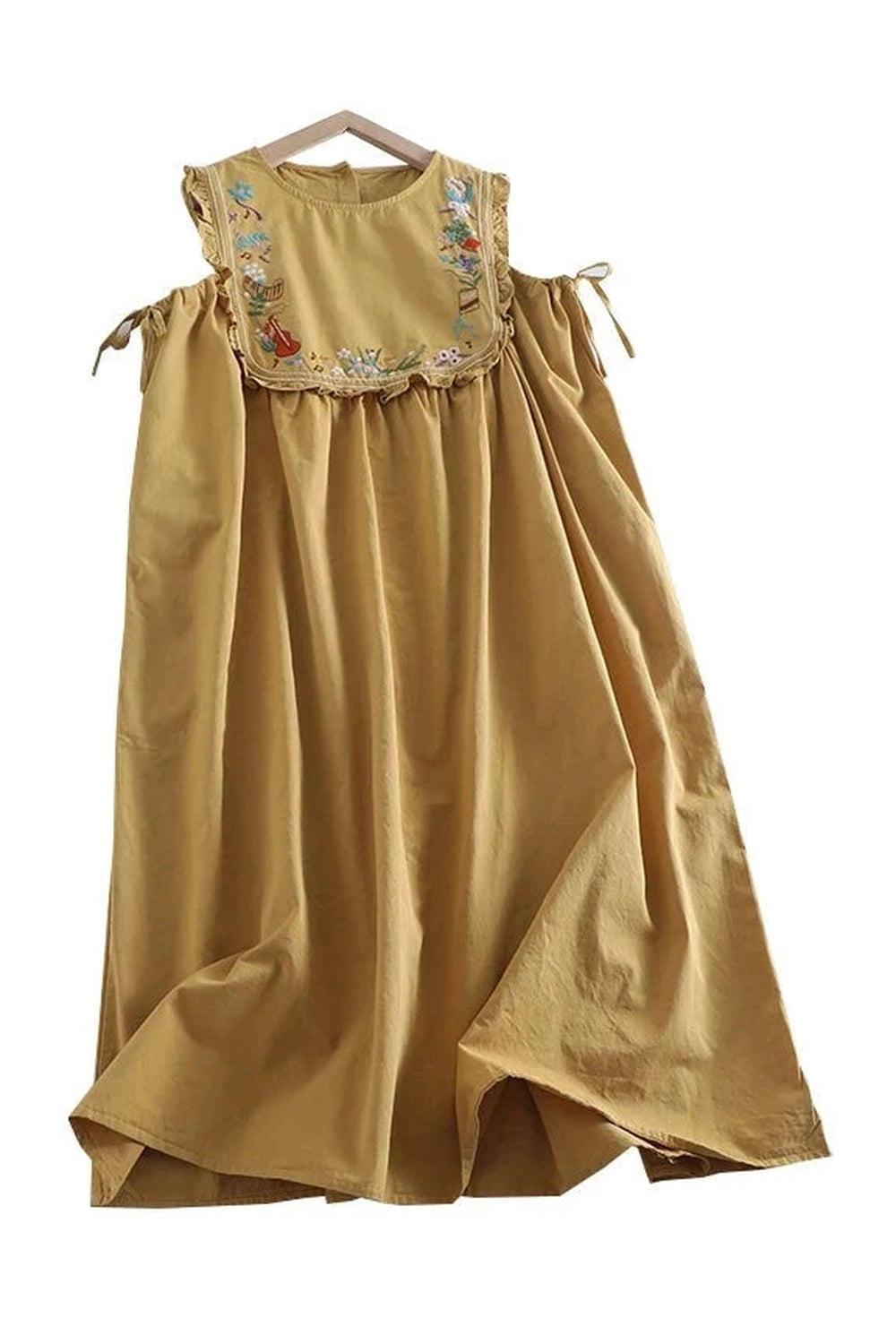 Harvest Gold Folklore Sundress