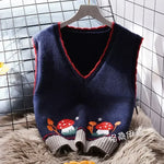 Goblincore Mushroom Knit Vest