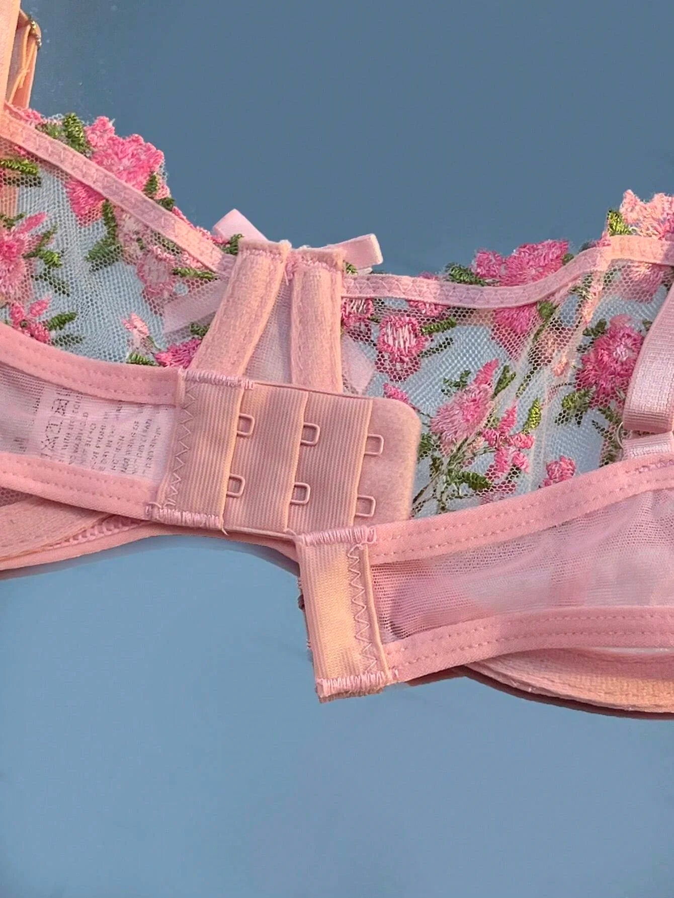 Ethereal Embroidered Lingerie Suit