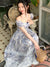 Summer Floral Vintage Midi Dress