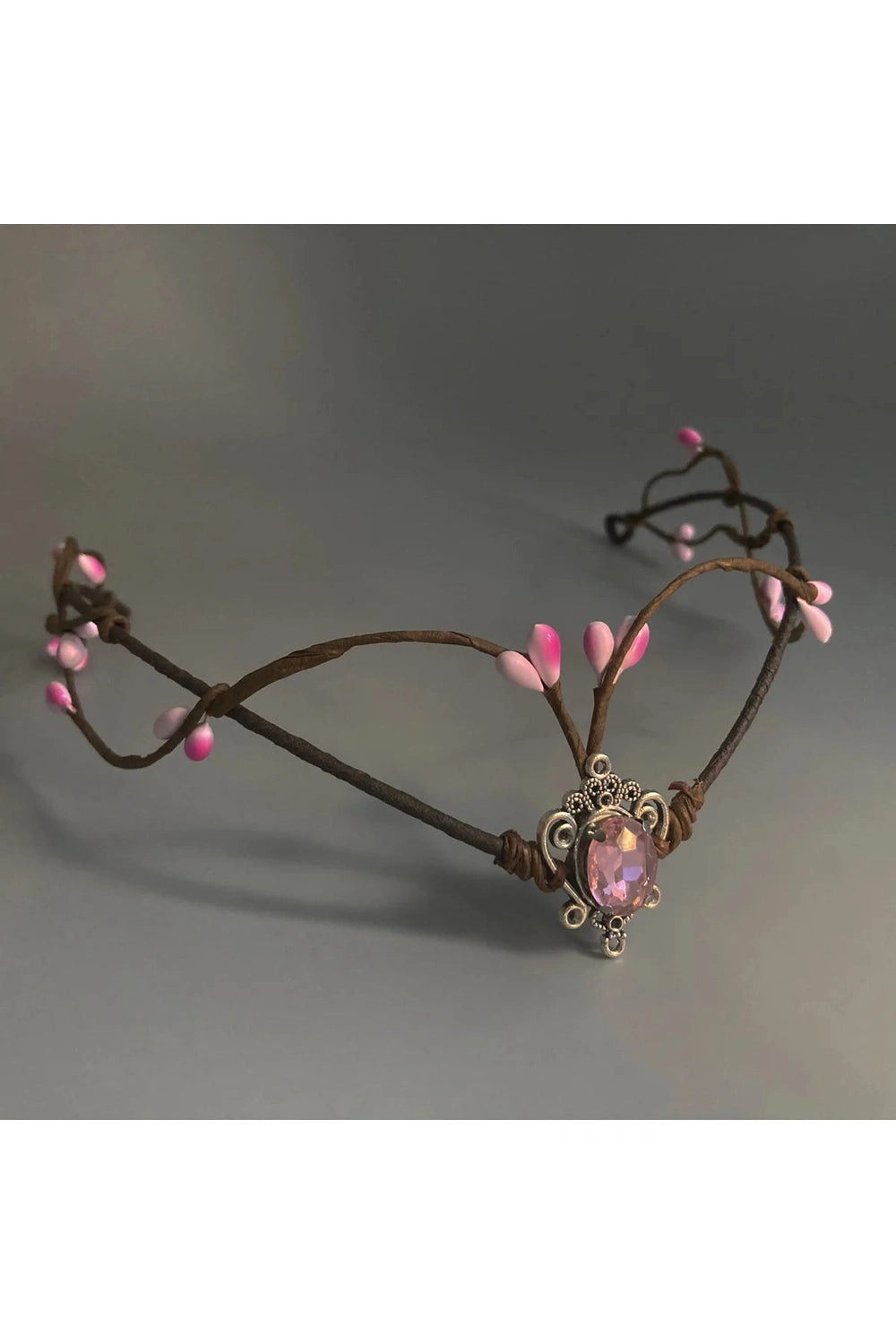 Cottagecore Pink Petal Tiara cottagecoreclothes