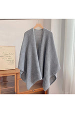 Knitted Small Shawl Poncho