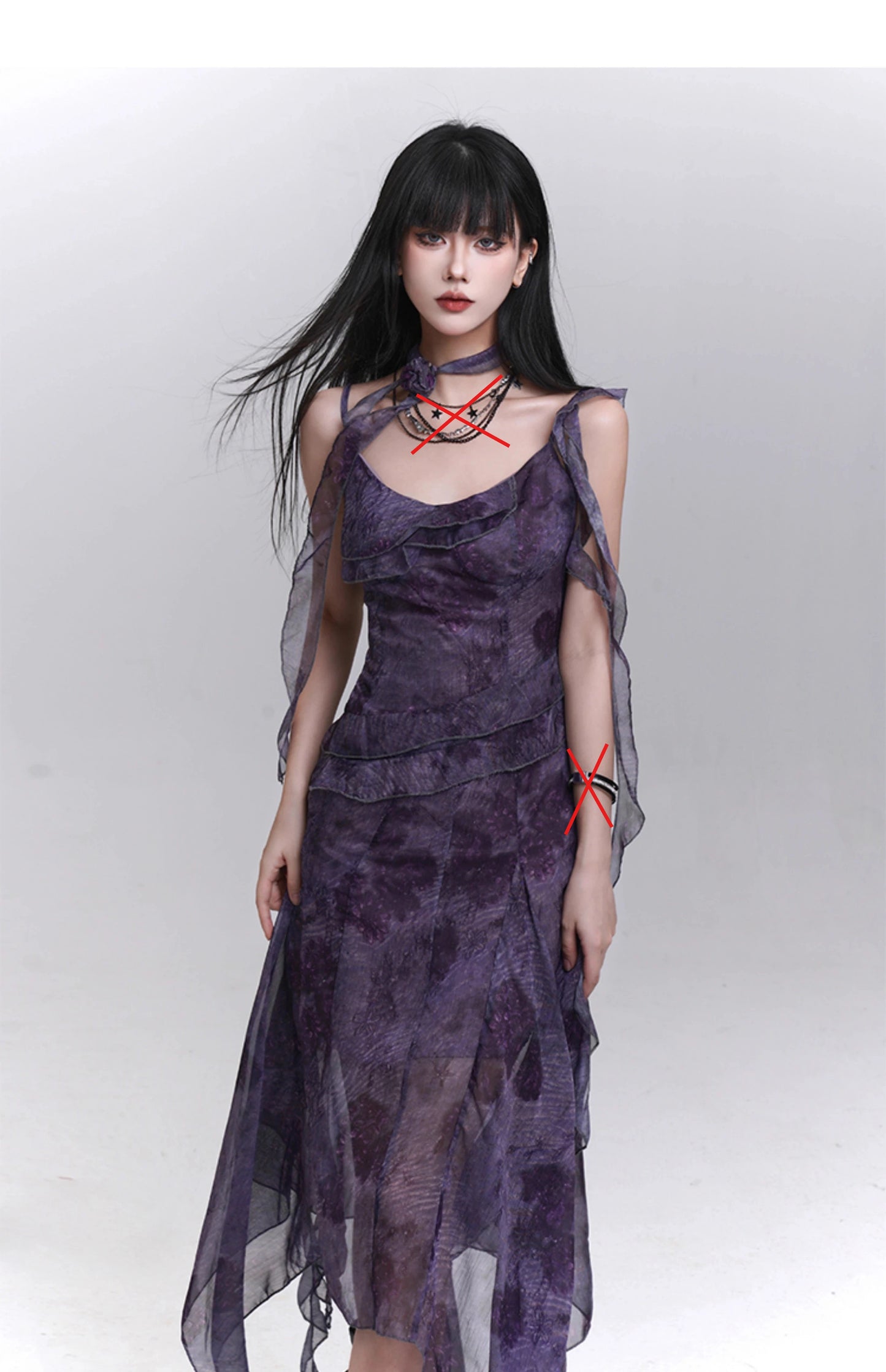Fairy Grunge Mesh Dress