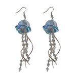 Mermaidcore Jellyfish Dangle Waterfall Earrings