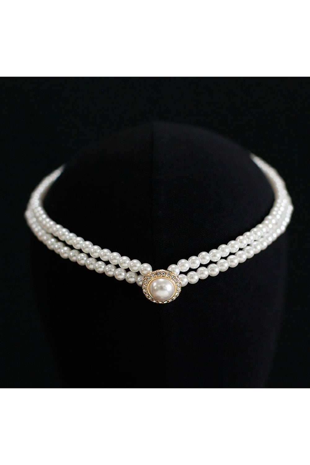 Fairy Three-layer Pearl Collar Choker