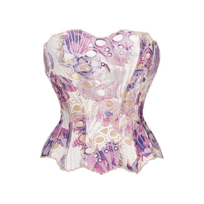 Fairycore Lace Corset Top