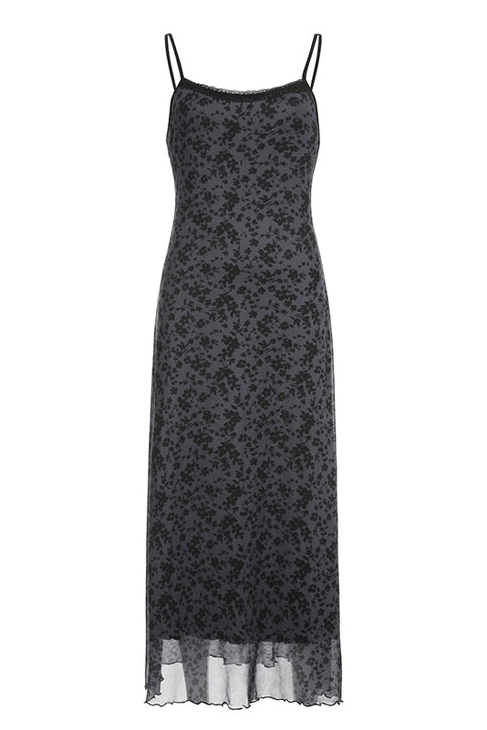 Dark Cottagecore Summer Retro Fairy Grunge Maxi Dress cottagecoreclothes