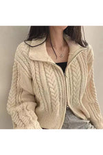 Vintage Chunky Knit Fall Sweater