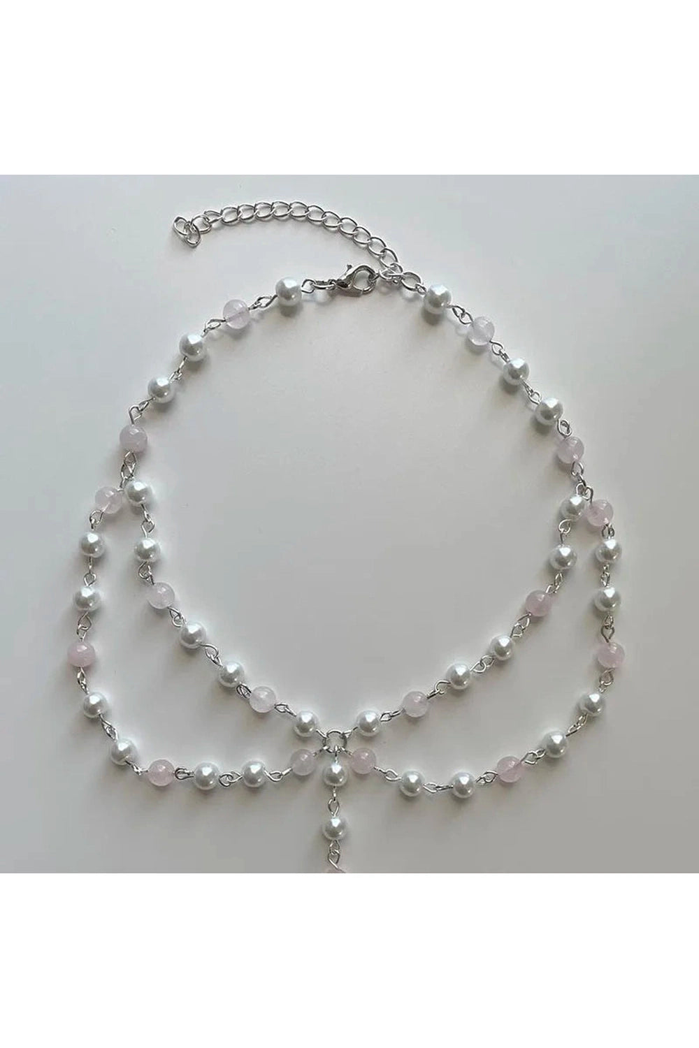 Rose Quartz Heart Necklace