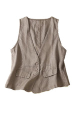 Sienna Summer Linen Vest