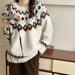 Nordic Charm Knit Sweater