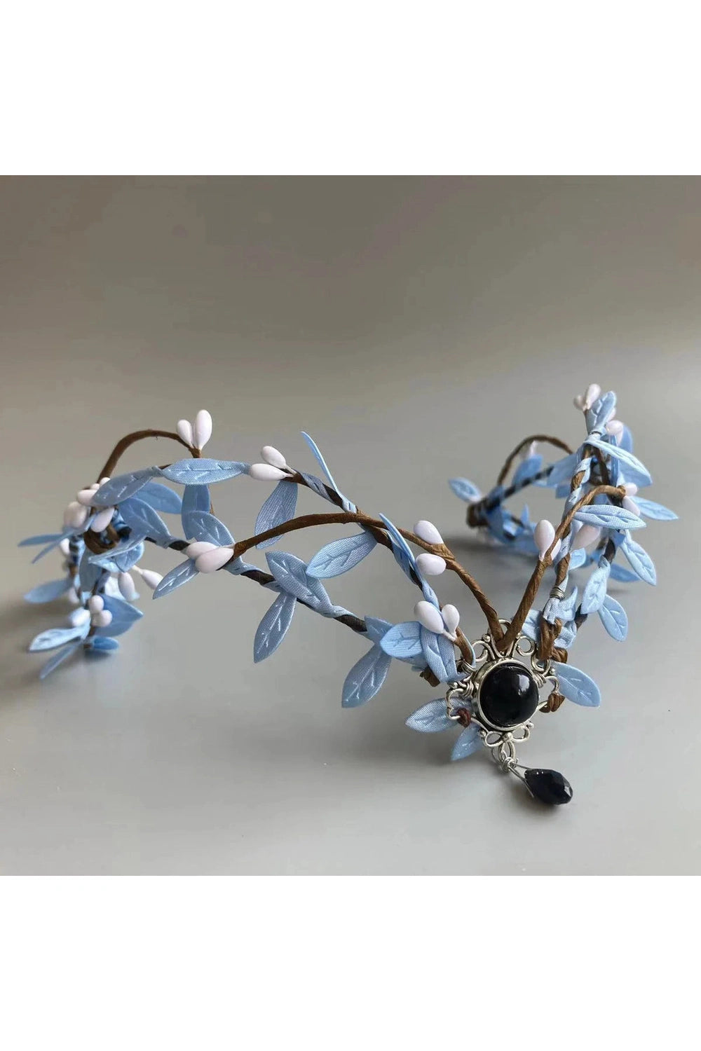 Fairycore Blue Blossom Crown cottagecoreclothes