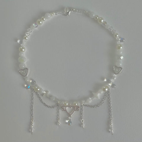Fairy Angel Wings Beads Necklace