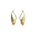 Spiral Drift Shell Earrings