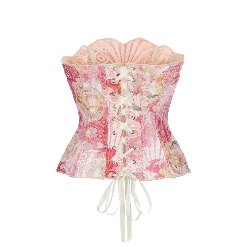 Fairycore Lace Corset Top