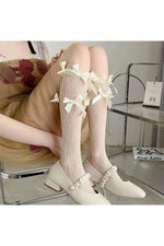 Lolita Bow Lace Socks