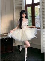 Fairycore Layered Tulle Princess Dress