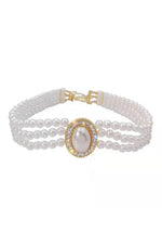 Fairy Three-layer Pearl Collar Choker