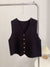 Casual Vintage Knit Sweater Vest