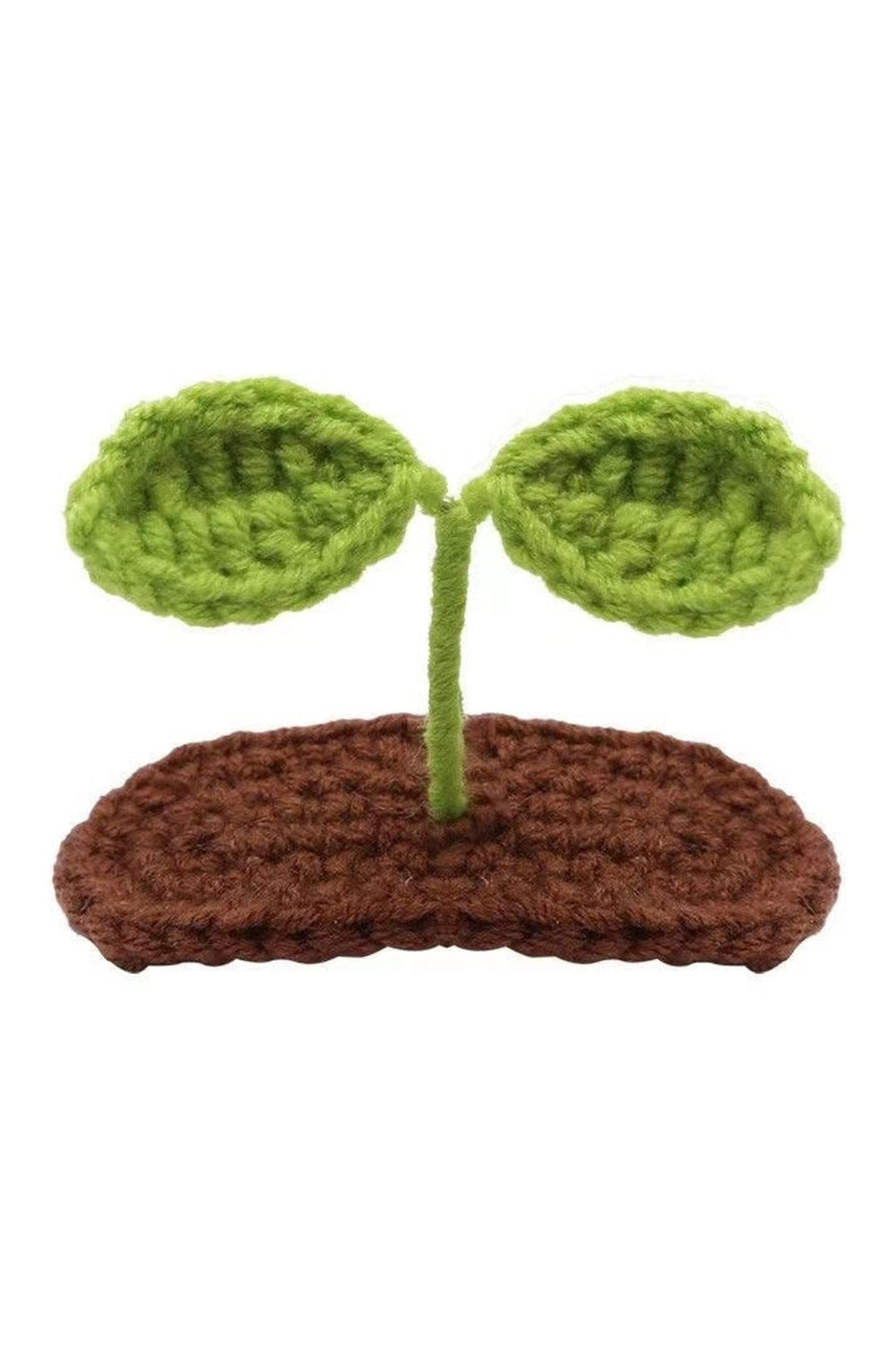 Goblincore Hand-Woven Grass Hairpin