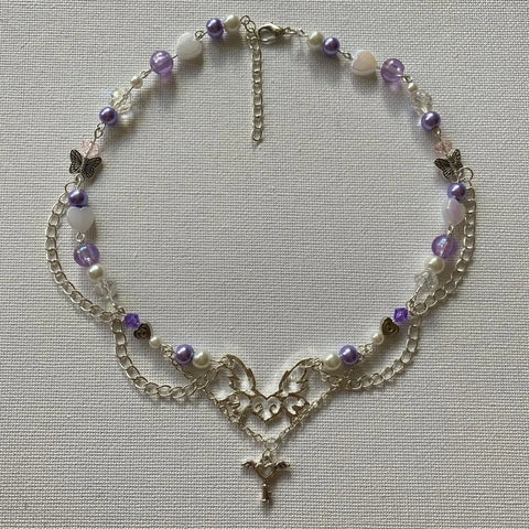 Cottagecore  Romantic Pearl Necklace