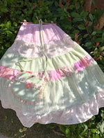 Mori Girl Pastel Tiered Skirt