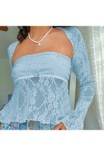 Lace Mesh Fairy Y2K Set