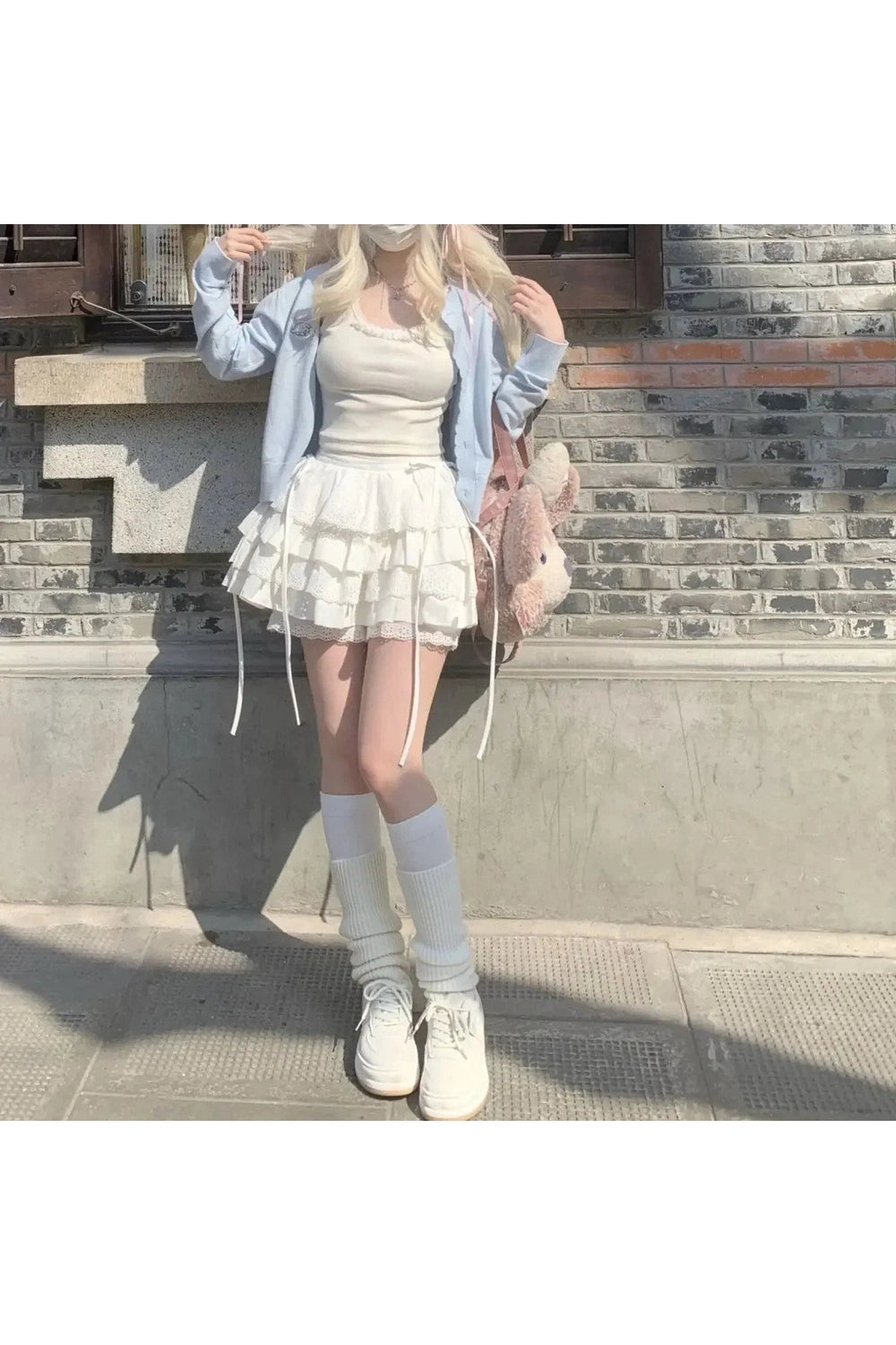 Fairycore Layered Ruffle Skirt cottagecoreclothes