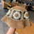 Sombrero de paja tejido a mano Seaside de Cottagecore 