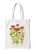 Floral Canvas Tote Bag