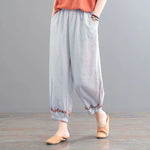 Dark Cottagecore Solid Color Harem Pants