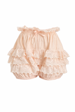 Princess Pink Ruffle Lantern Shorts