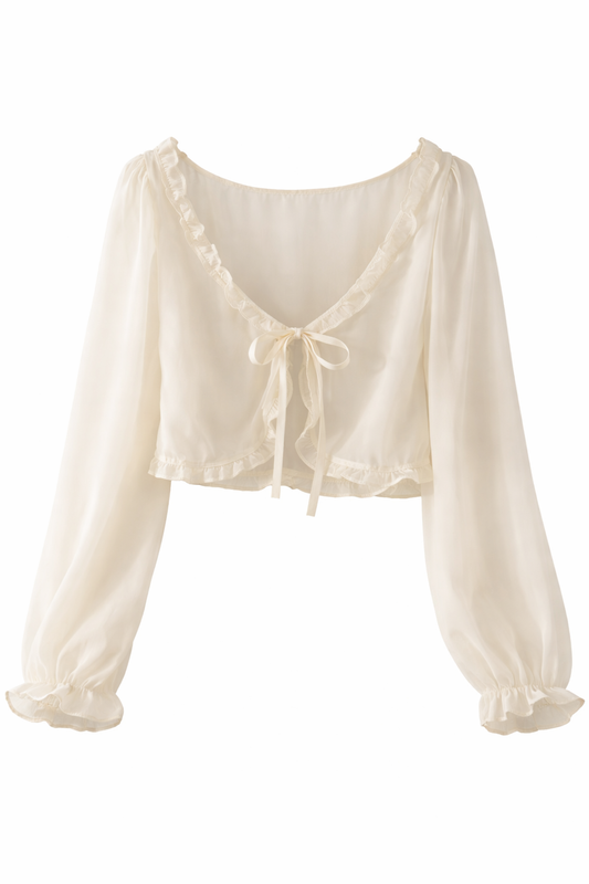 Fairycore Thin Breathable Blouse